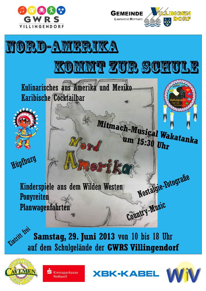 Vorankündigung unseres Schulfestes am 29.06.2013